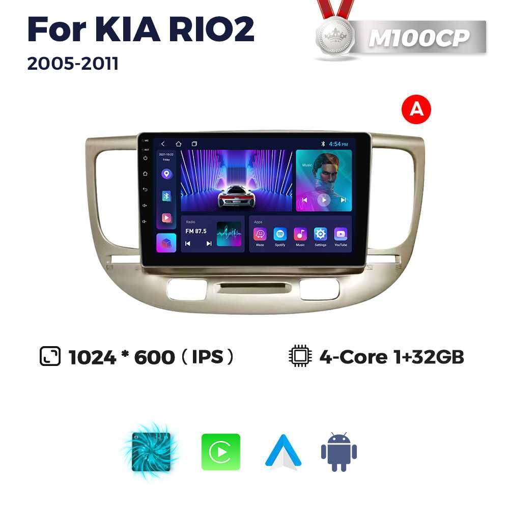 Штатна магнітола KIA RIO android GPS навігація мультимедія