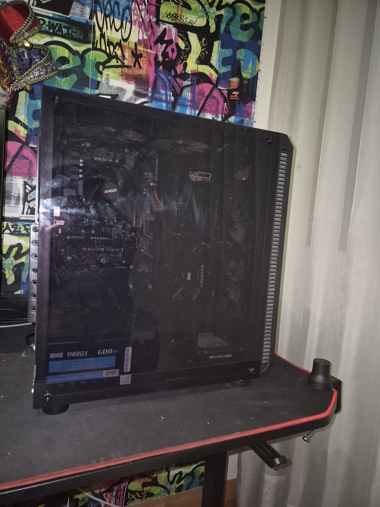 PC Gaming Ryzen 5 | 16GB DDR4 | SSD rápido | Windows 11 Pro