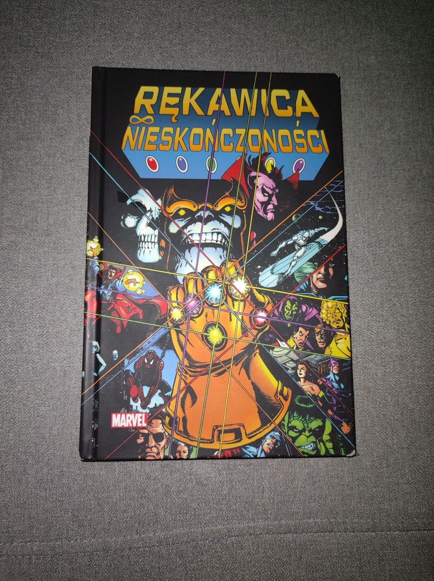 Komiks Marvel Rękawica nieskończoności