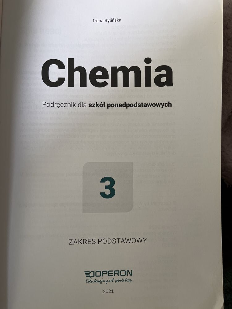 Chemia 3 Operon