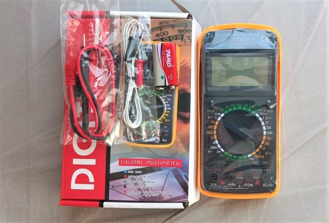 Цифровий мультиметр DT9205A та DT9207A