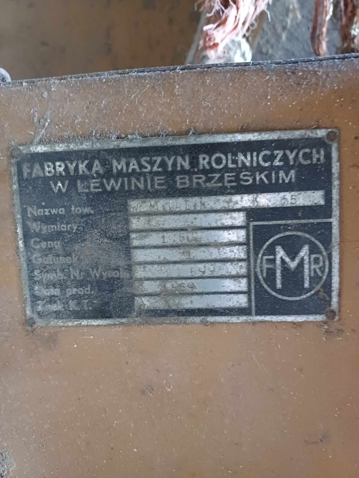Młockarnia 1959r.