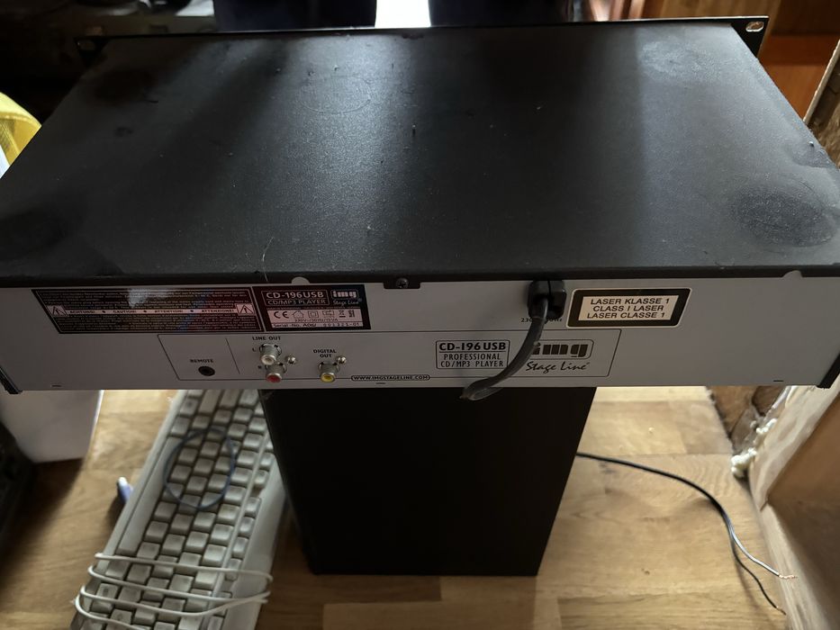 Odtwarzacz Stage line cd196usb