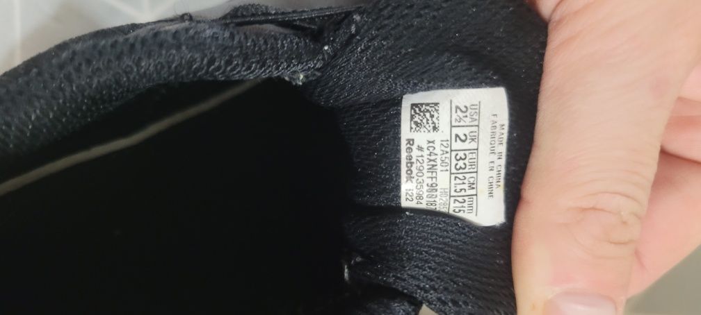 Кроссовки 33 размер reebok