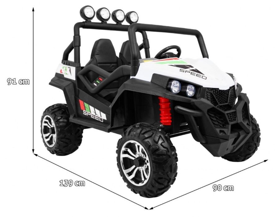 Auto na akumulator Grand Buggy 4x45W/EVA/Bluetooth/FM/wolny start/2588