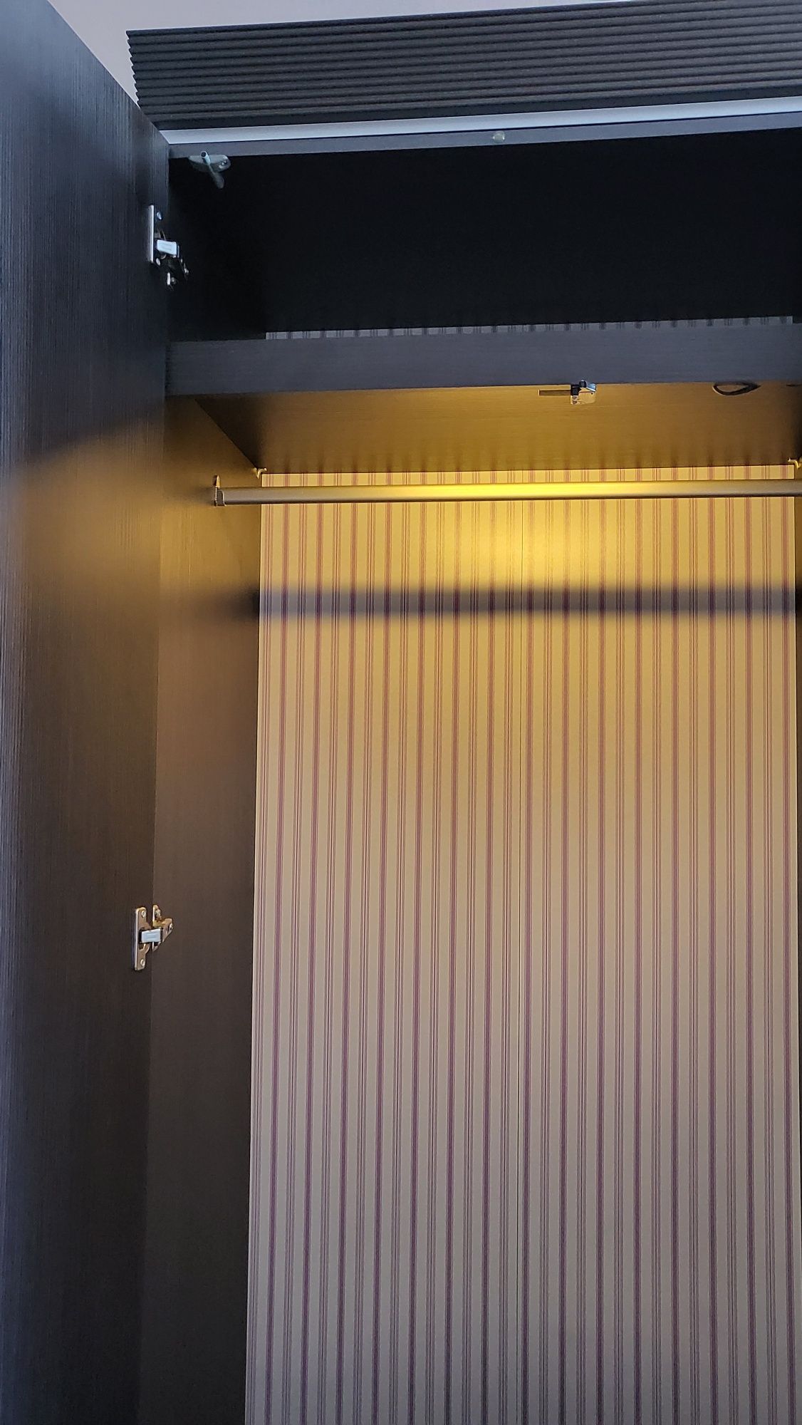 Szafa Vox kolor venge (brązowa) jak nowa lampka w środku