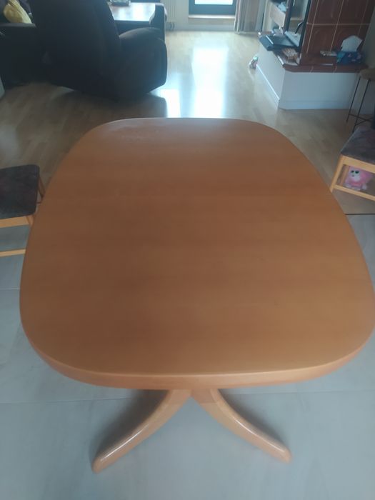 Stół  bukowy rozkładany