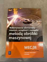 książka Metodą obróbki maszynowej MEC.08