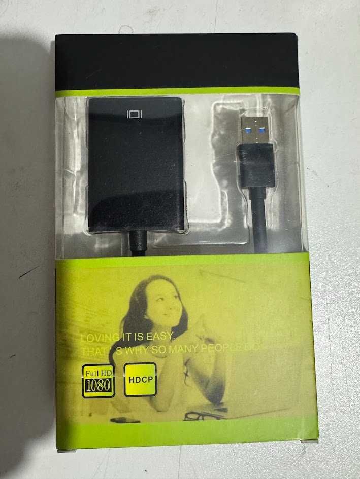 Adapter Przejściówka Konwerter USB 3.0 do HDMI Full HD 1080p