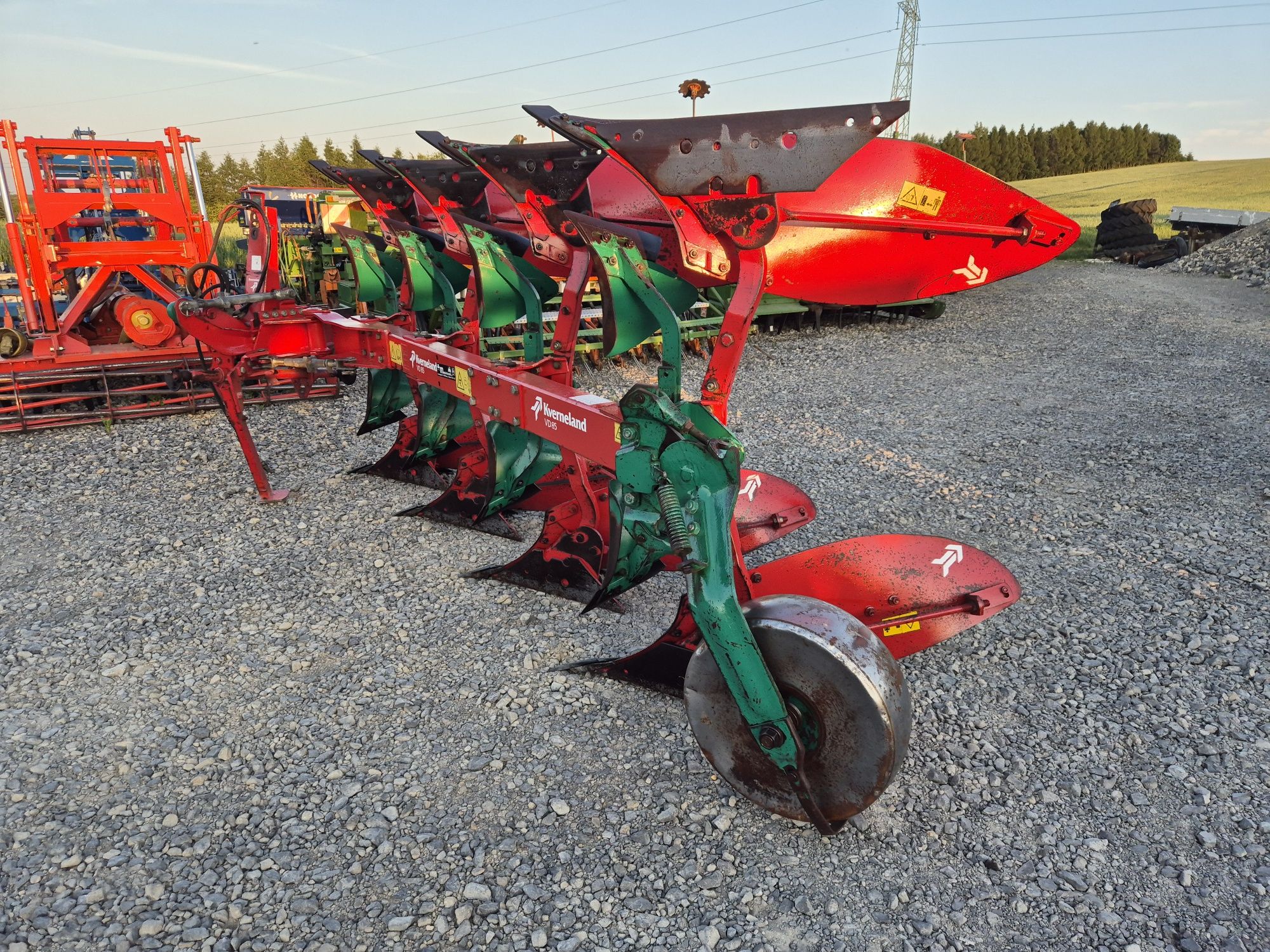 Kverneland VD 85 plug obrotowy 3+1 , 4 skibowy lekki ld lemken opal