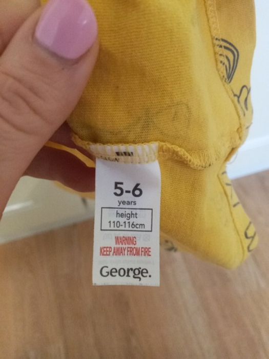 Платье с длинным рукавом  George девочки 5-6 лет 110 116 см