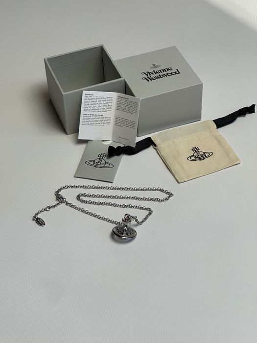 Vivienne Westwood New Tiny Orb Pendant подвеска оригинал