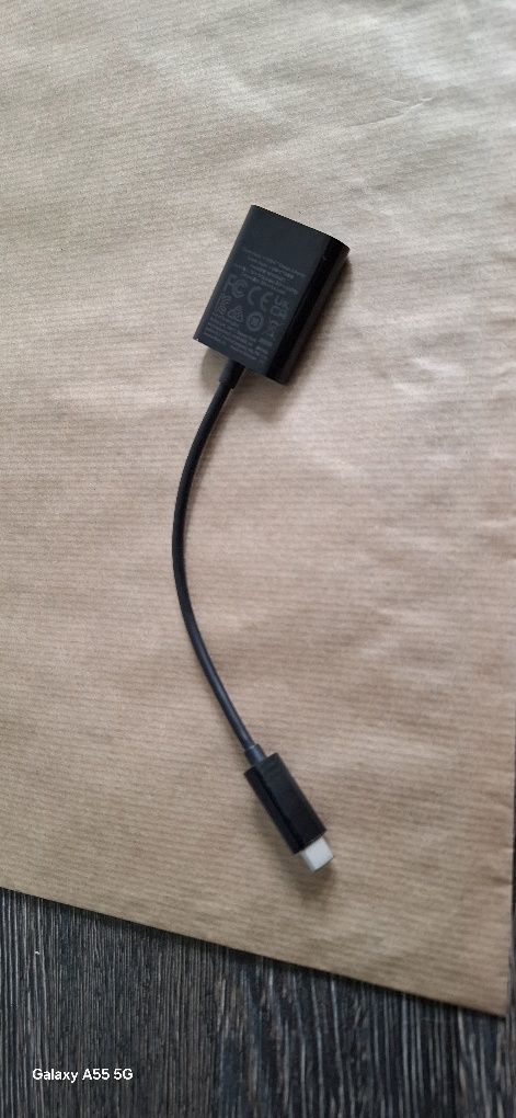 Adapter USB Typ-C - USB Typ-C/Jack 3.5mm BELKIN NPA004BTBK