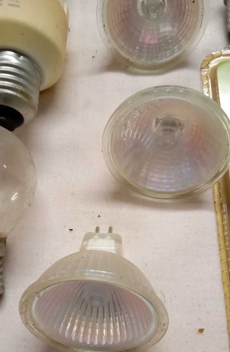 Lâmpadas novas e diversas, todo o lote (nº 11) por 5€