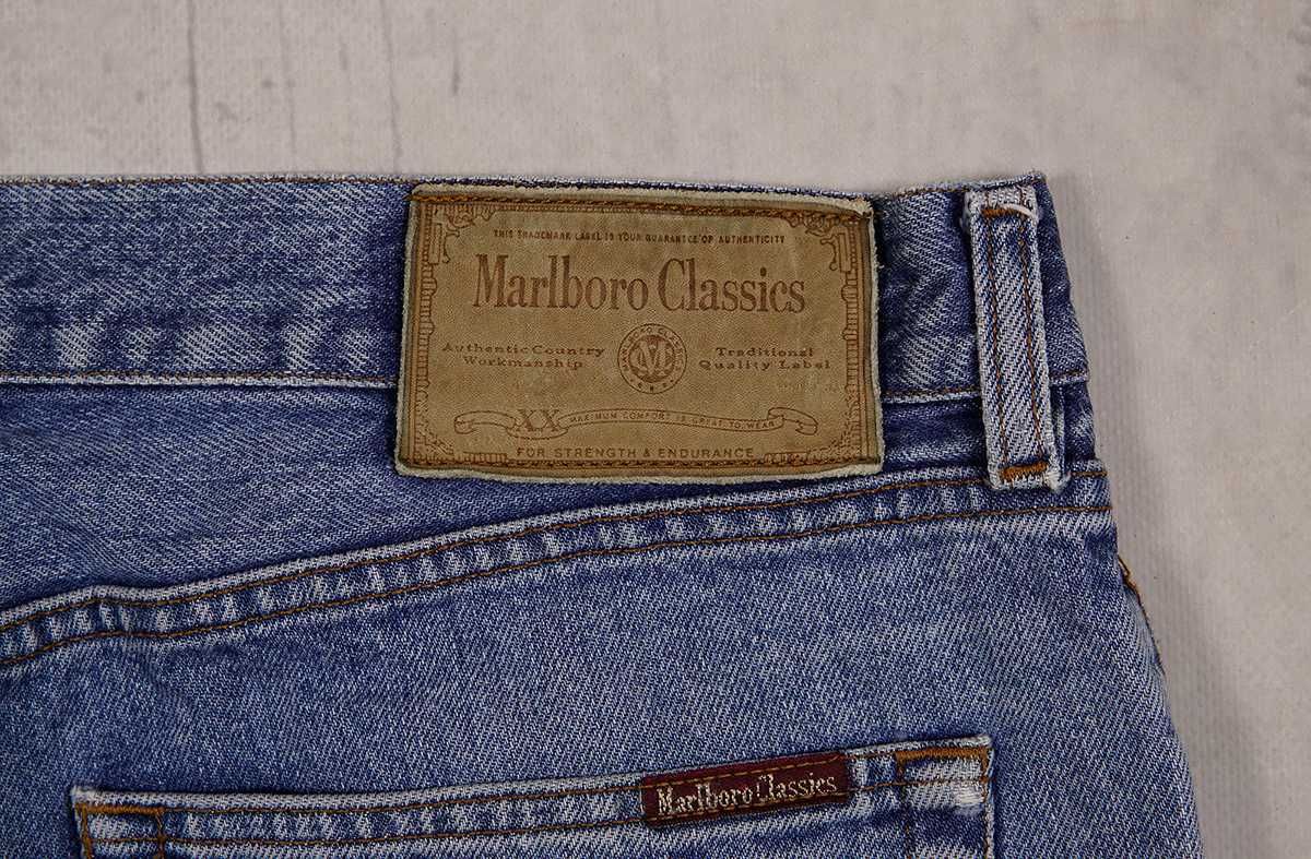 MARLBORO CLASSIC _ Spodenki Jenasowe _ Shorty _ W38 _MEN _100% Bawełna