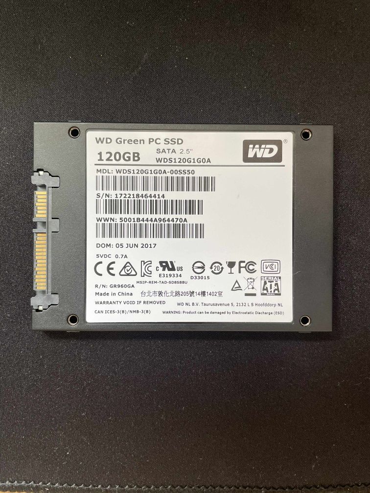 Dysk SSD WD Green 120gb