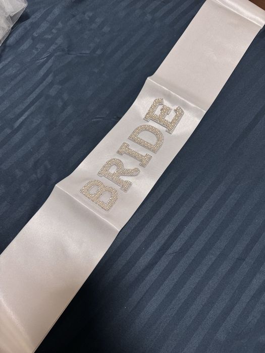 Стрічка Bride все для дівичвечора дівішніка фата стрічка гірлянда