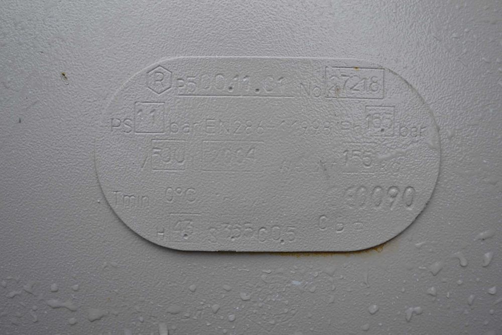 Kompresor olejowy sprężarka tłokowa WALTER GK 880-5.5/500 500L,LOOKNIJ