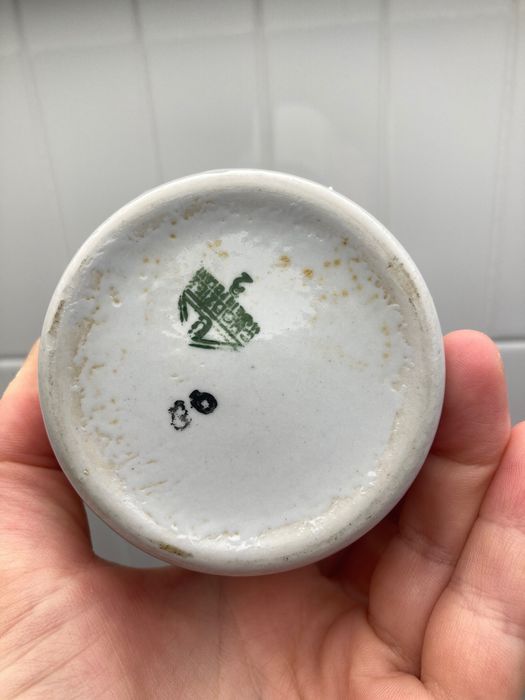 Kubek ceramiczny Chodzież PRL sygnowany