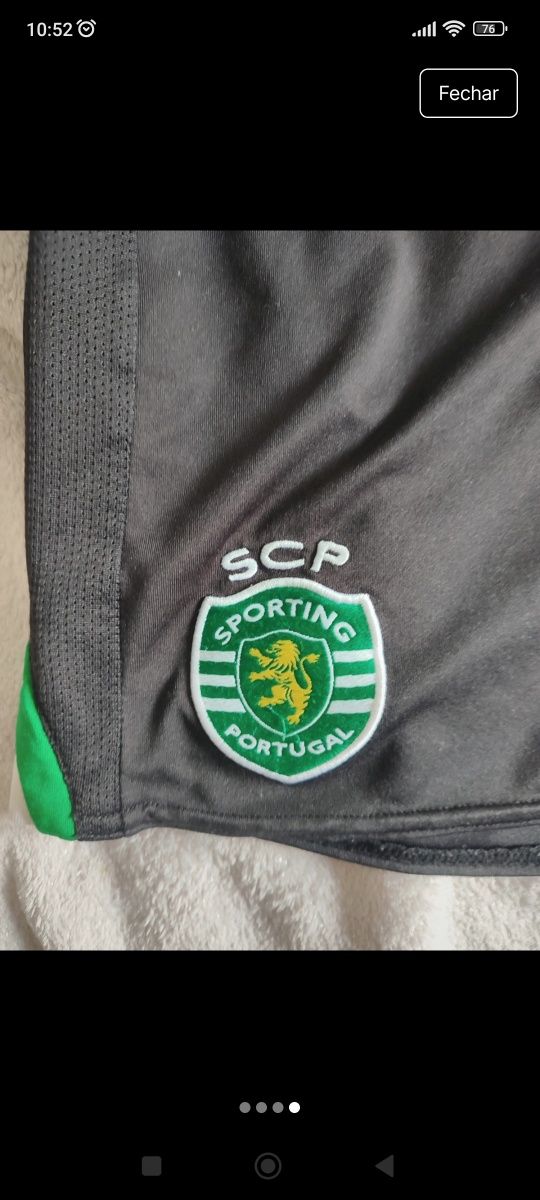 Calções Sporting