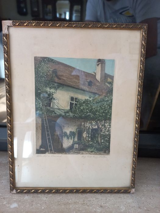 Stary kolorowy obrazek w formie grafiki?