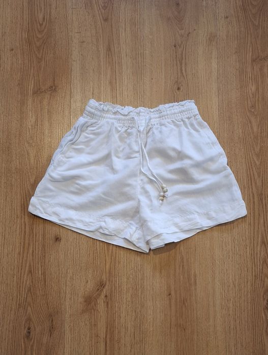 Spodenki białe H&M rozmiar XS 34