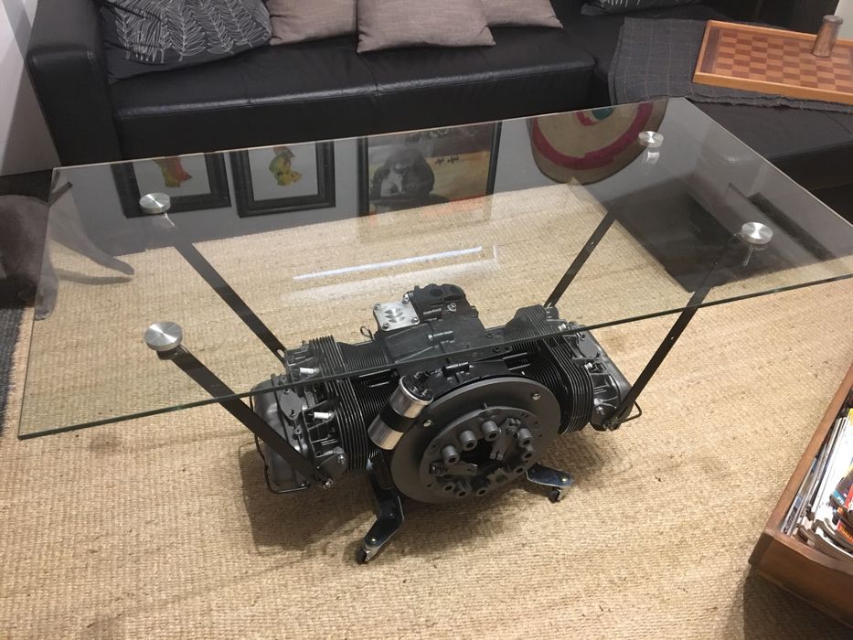 Mesa com motor de Volkswagen
