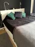Ikea Brimnes rama łóżka 160-200cm wraz z zagłowkiem