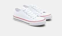 Nowe buty trampki damskie białe 38 a'la converse