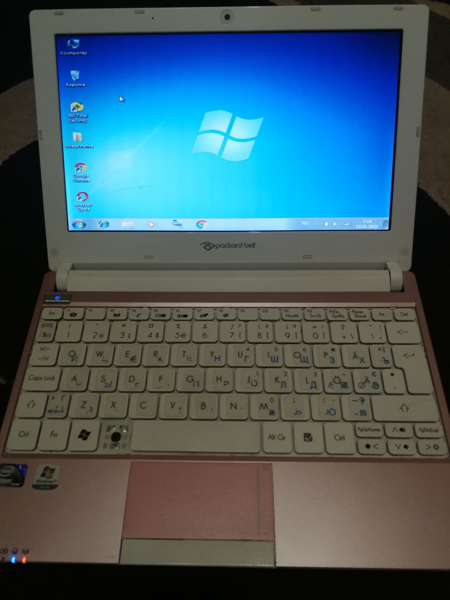 Нетбук Packard bell PAV80