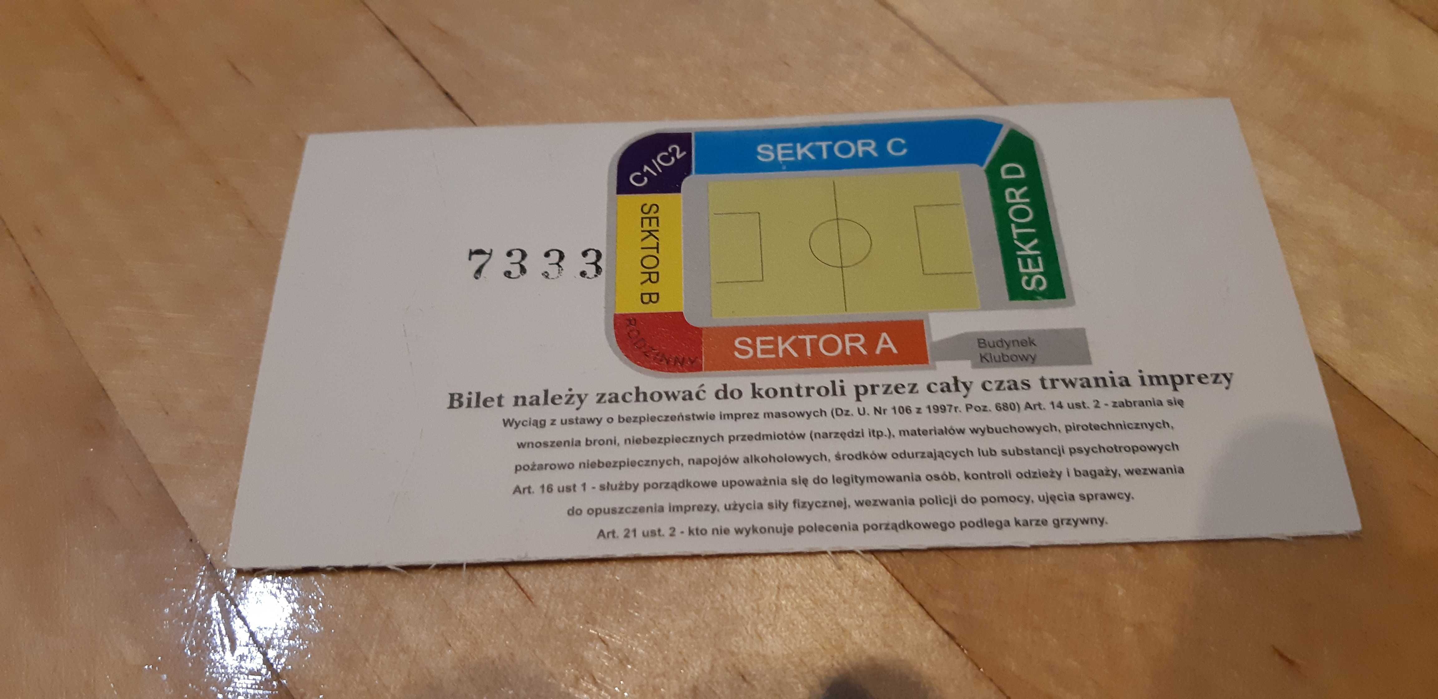 bilet Widzew Łódź-Zawisza Bydgoszcz 31 maja 2006