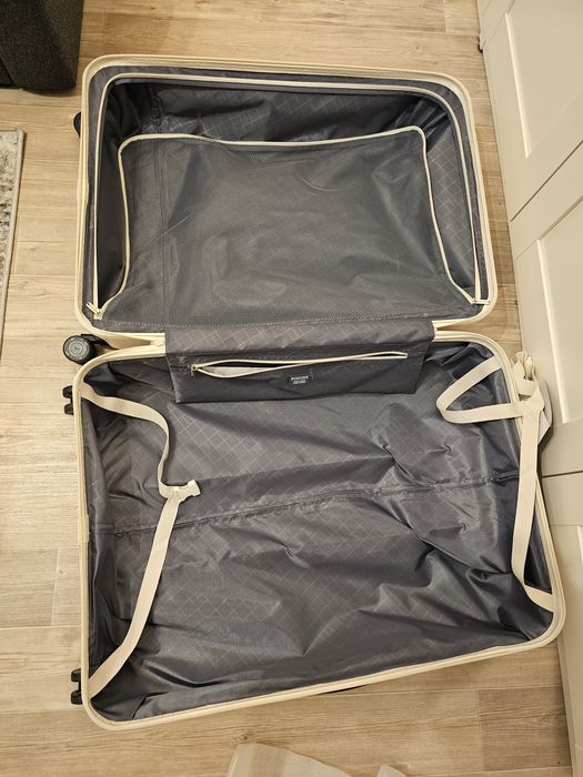 Walizka podróżna PUCCINI duża Biała Nowa