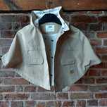 Peleryna/poncho z kapturem Zara Kids