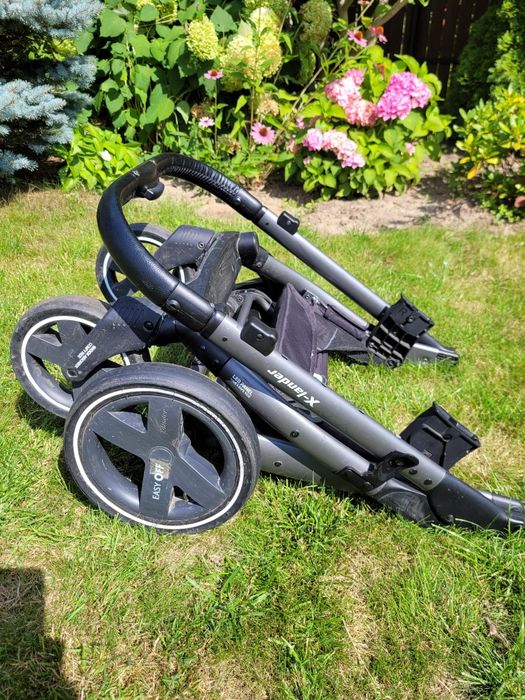 Wózek 2w1 Xlander Xpulse + akcesoria firmowe