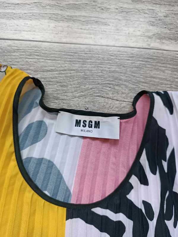 Oryginalna wyjątkowa sukienka MSGM Milano