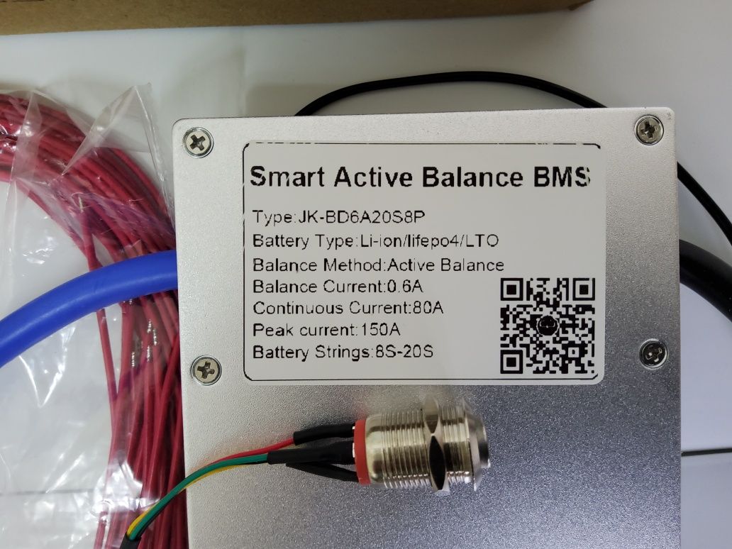 В наявності Smart BMS 80 А JK Jikong норма 150 А пік 7S - 24S ( 24S )