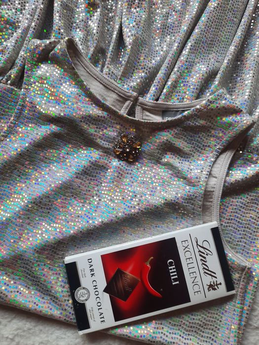 Oddam sukienkę cekinowa brokatowa Andrzejki Sylwester