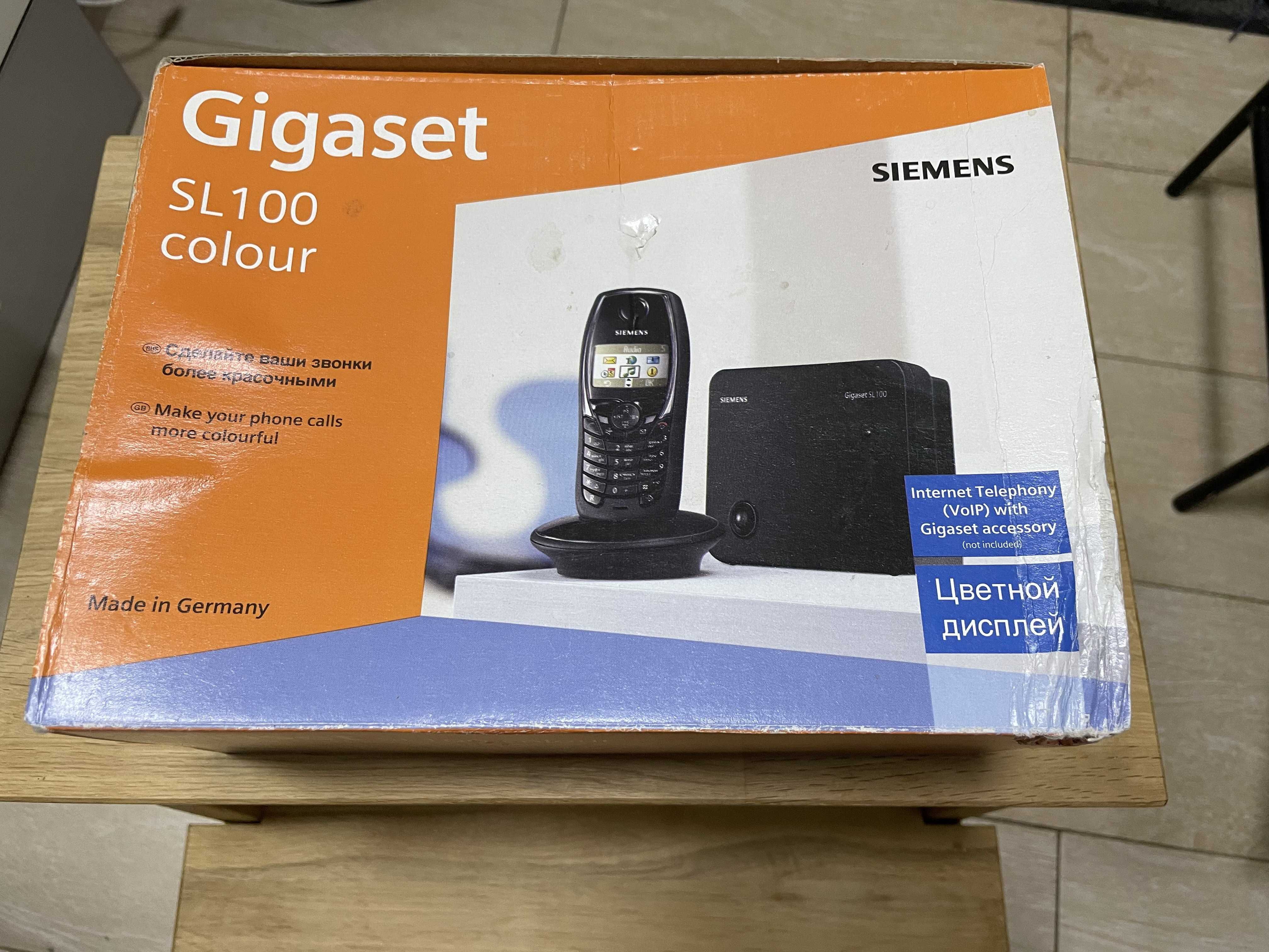 Стаціонарний безпровідний телефон Siemens Gigaset SL 100