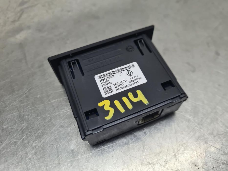 Módulo USB / AUX / IPOD RENAULT Megane IV (B9A/M_)