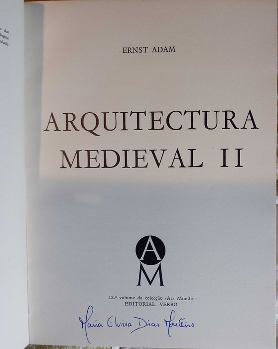 Arquitectura medieval I e II, Ernst Adam
