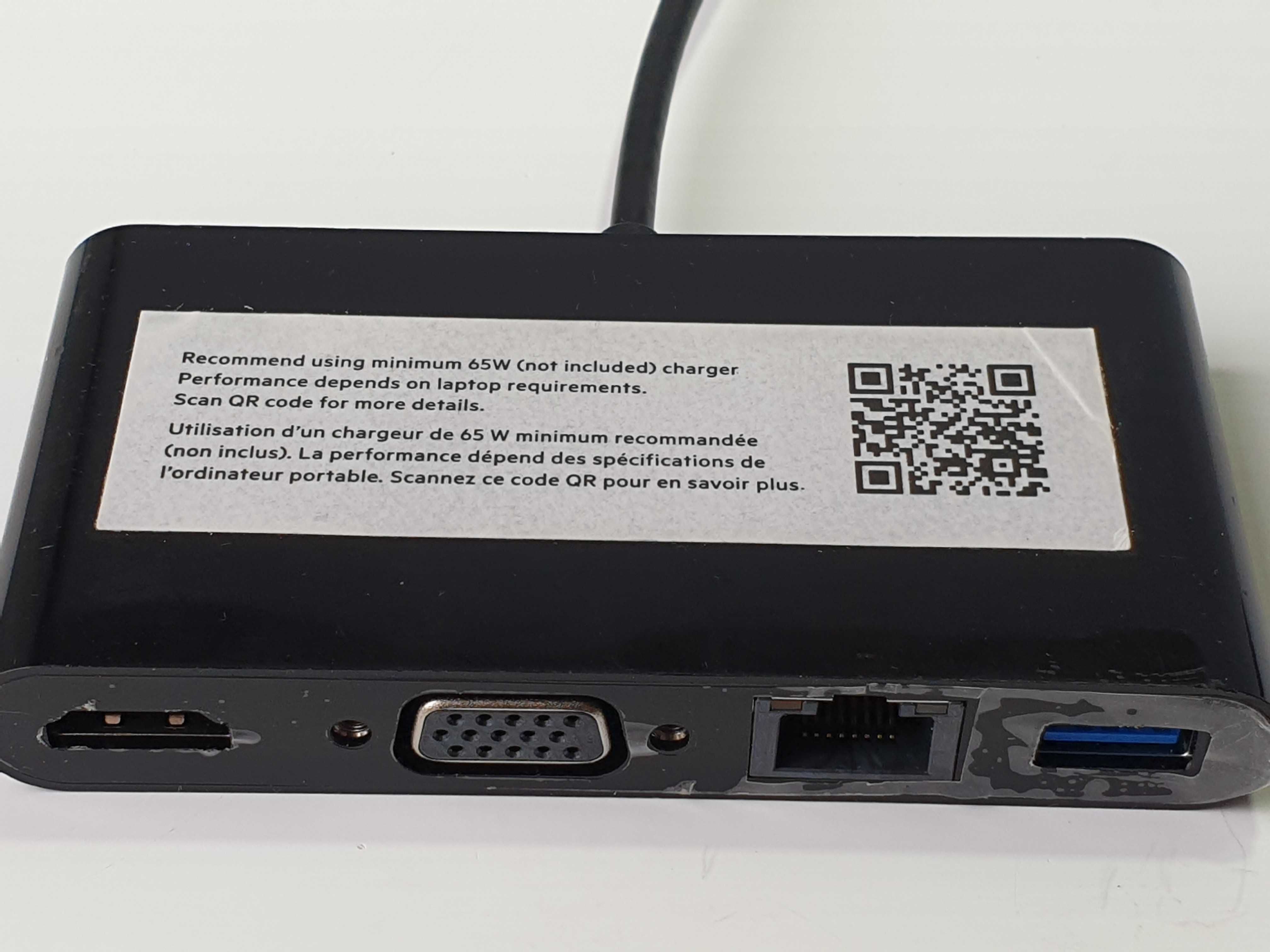 USB-C to Ethernet HDMI VGA USB-A 100W PD Belkin avc004