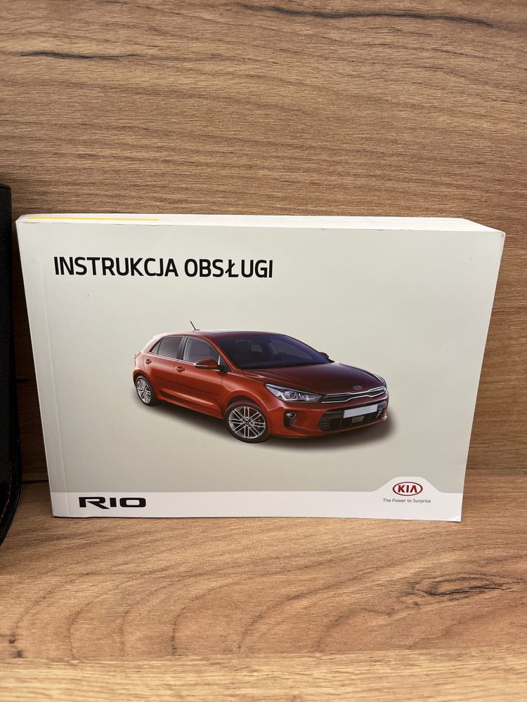 Instrukcja obsługi Kia Rio wydanie 2019 + etui