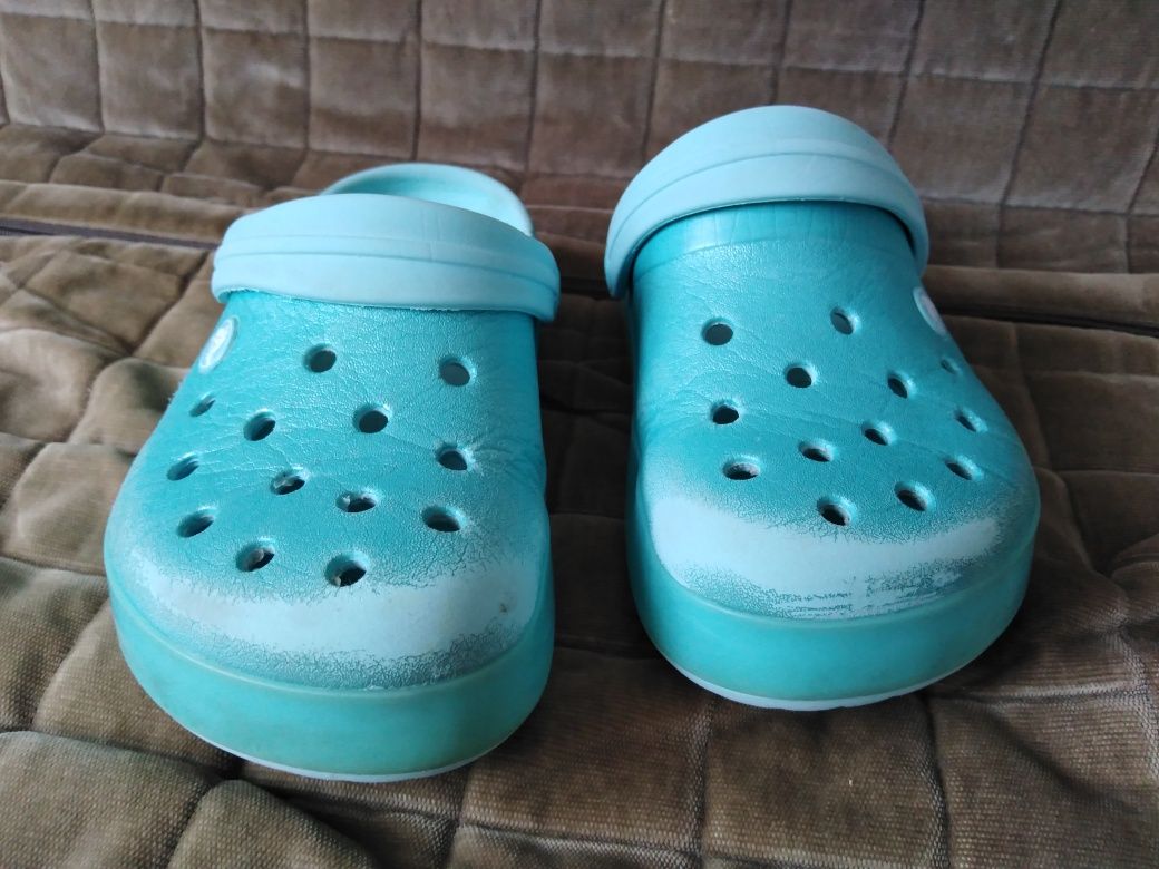 Klapki Crocs Crocband 33/34 J2 Ice Pop Clog Ice Blue