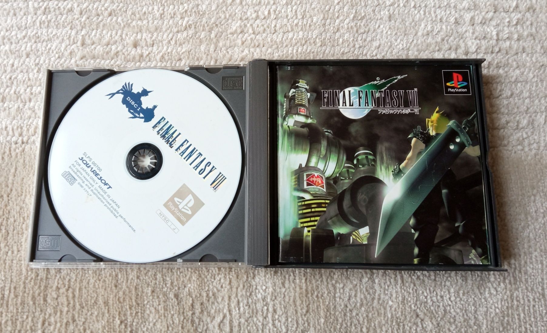 Gra PSX PlayStation NTSC-J Final Fantasy VII