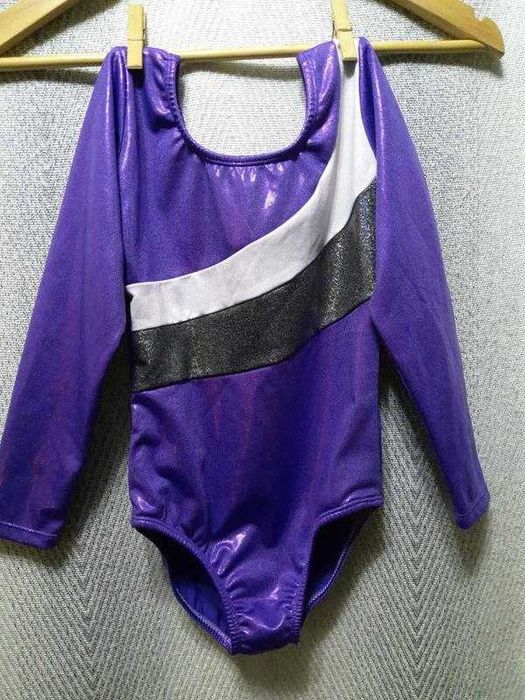 Новий дитячий гімнастичний купальник спортивний костюм для танців