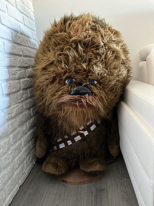 Gigantyczna Unikatowa Maskotka Chewbacca wydająca dźwięki, Star Wars
