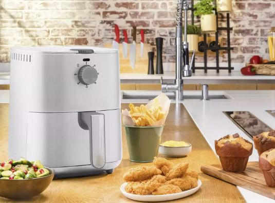 TEFAL Easy Fry Essential Fryer | EY130A10 | Pojemność 3,5 L | Biały