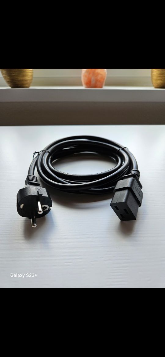 Kabel C19 zasilający/serwerowy 3m