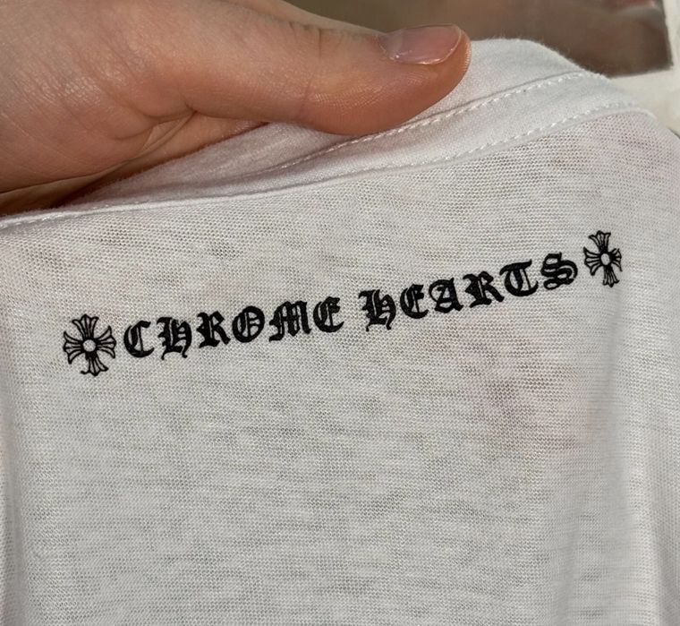 Chrome Hearts Matty Boy Snot футболка жіноча коротка з V-вирізом Small