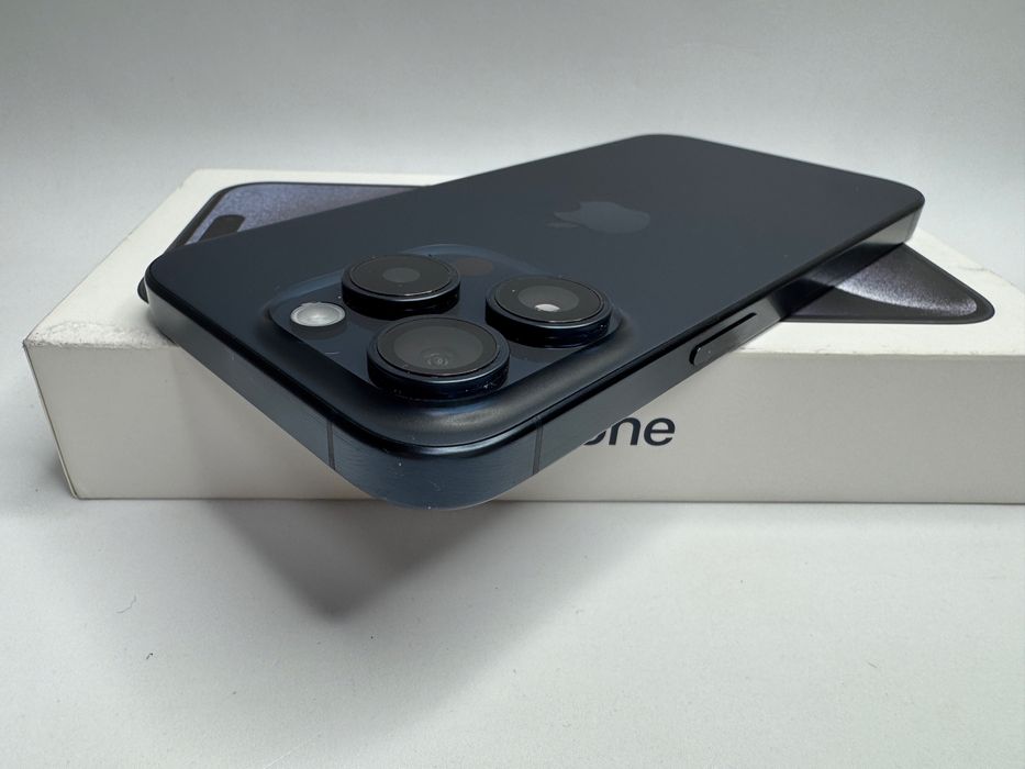 Apple iPhone 15 Pro, Blue Titanium, 256GВ Original,Neverlock